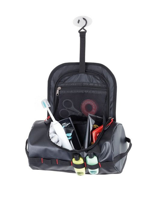 EAN 4024023021862 - TROIKA BAG30/BK neceser y maletín neceser Bolsa de aseo Lona alquitranada Negro imagen 4