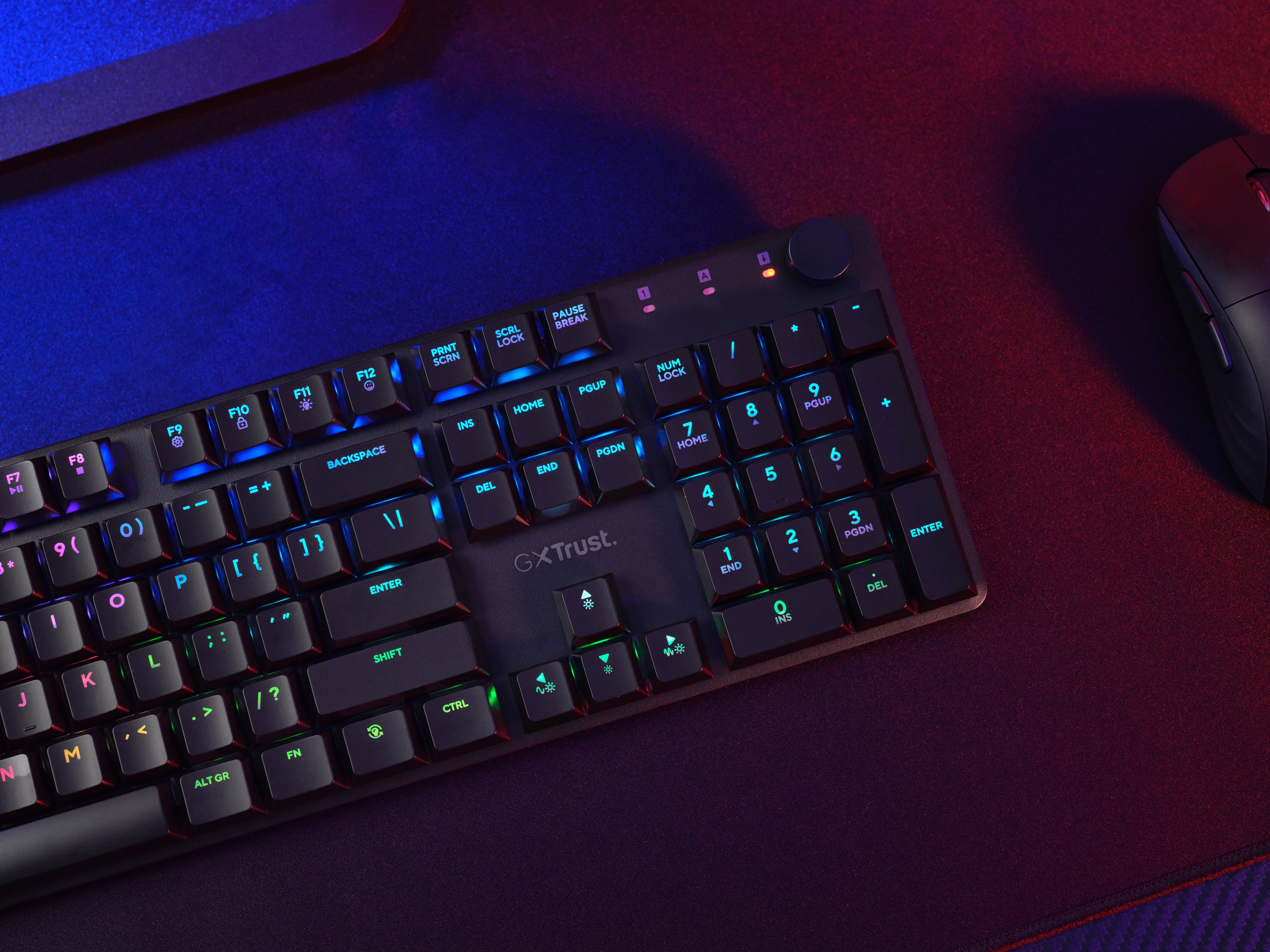 EAN 8713439253689 - Trust GXT 868 Torix teclado Juego USB + RF Wireless + Bluetooth QWERTY Inglés de EE. UU. Negro imagen 12
