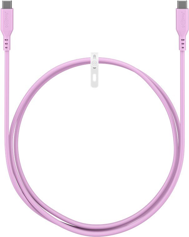 Goobay Usb-C Silicone Cable, 1.5 M, Pink