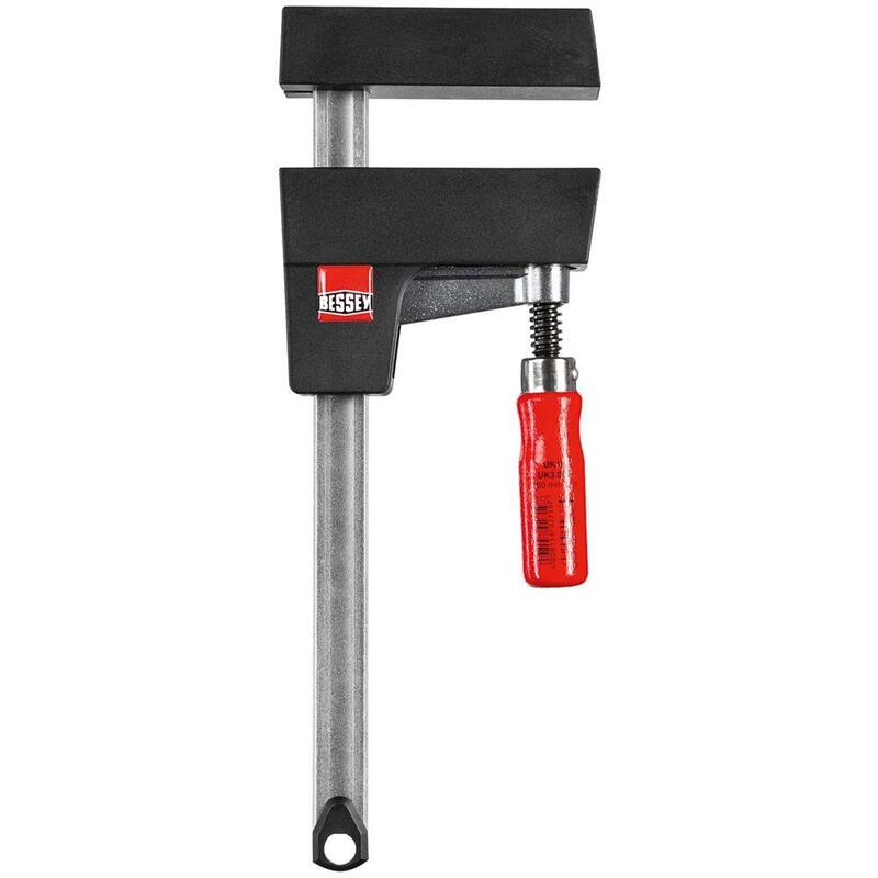 Abrazadera Para Cuerpo De Luz Bessey Uniklamp Uk60 (Negro/Rojo, 600 / 80)