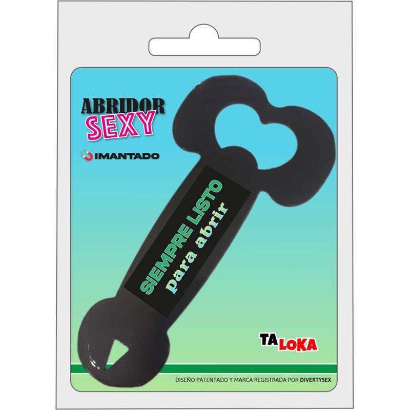 Abridor Metalico Imantado Con Forma De Pene - Modelo 2