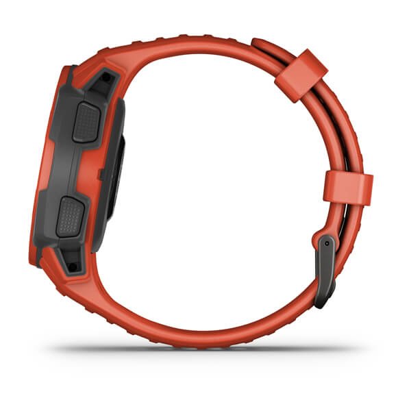 Smartwatch Garmin Instinct Solar Notificaciones Frecuencia Cardíaca Gps Rojo