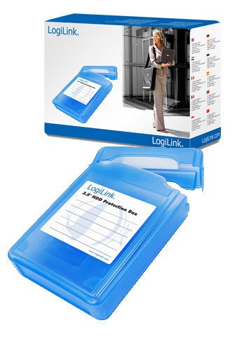 Logilink Funda De Proteccion Hdd 3.5" Azul Ua0133
