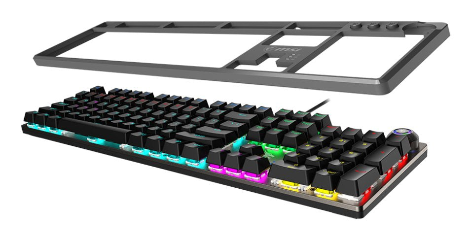 EAN 4711377209816 - MSI FORGE GK310 RED DE teclado Juego USB QWERTY Alemán Negro imagen 3