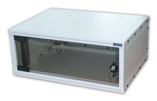 Triton Rxa-09-As4-Cax-A1, Armario De Pared 19" 9u,550x400mm, Desmontable, Gris