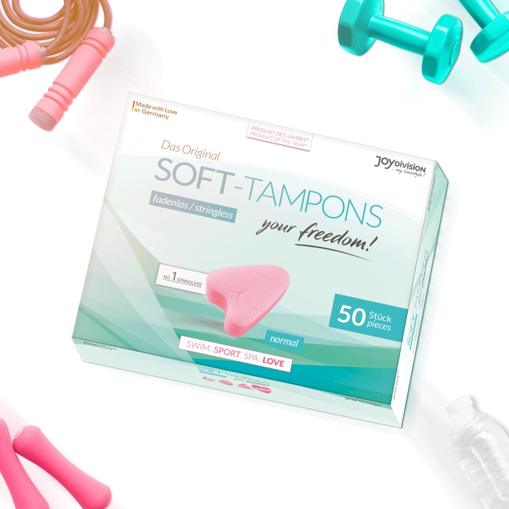 Joydivision Soft-Tampons - Tampones Originales Love / 50uds