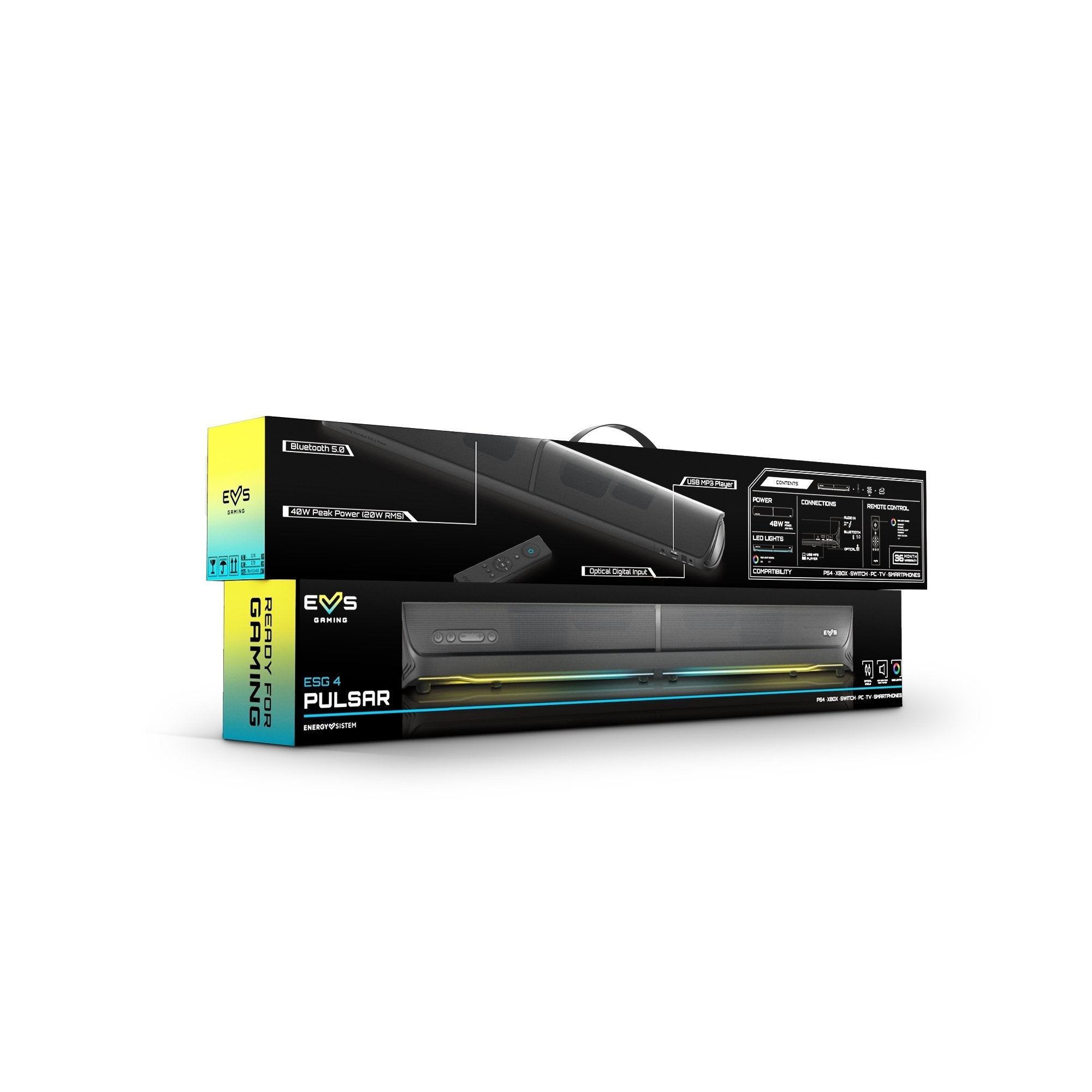 EAN 8432426451128 - Energy Sistem ESG 4 Pulsar Negro 2.0 canales 20 W imagen 6