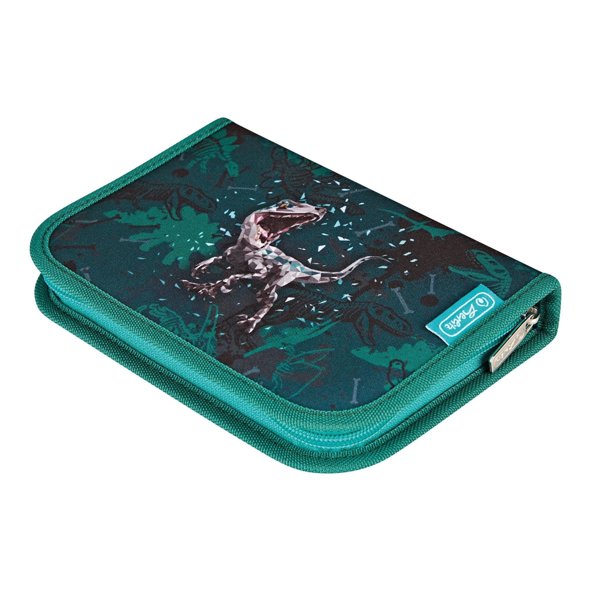 EAN 4008110358444 - Herlitz UltraLight Plus Green Rex juego de mochila escolar Niño Poliéster Verde, Turquesa imagen 7