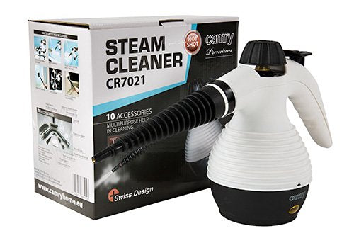 EAN 5908256835153 - Camry Premium CR 7021 Limpiador a vapor portátil 0,35 L 1500 W Negro, Blanco imagen 5