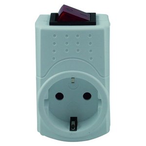 Rev 0512085777 Adaptador De Enchufe Eléctrico Tipo F Blanco