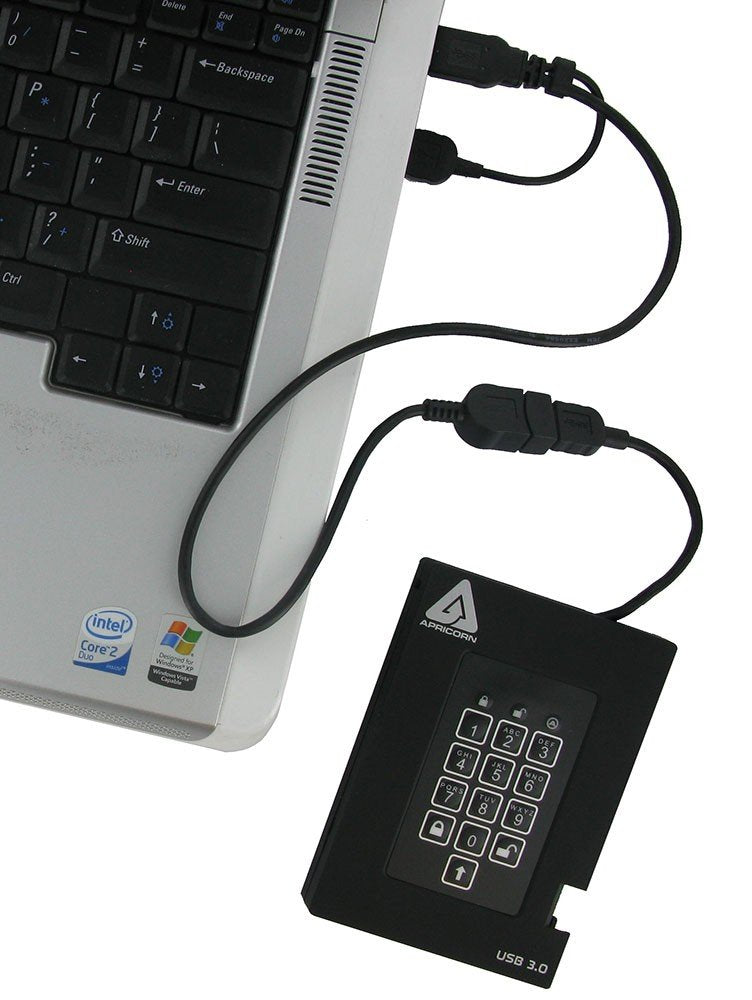 Apricorn Ssd-Festplatte A25-3pl256-S512f - 512 Gb - Usb 3.0 - Negro