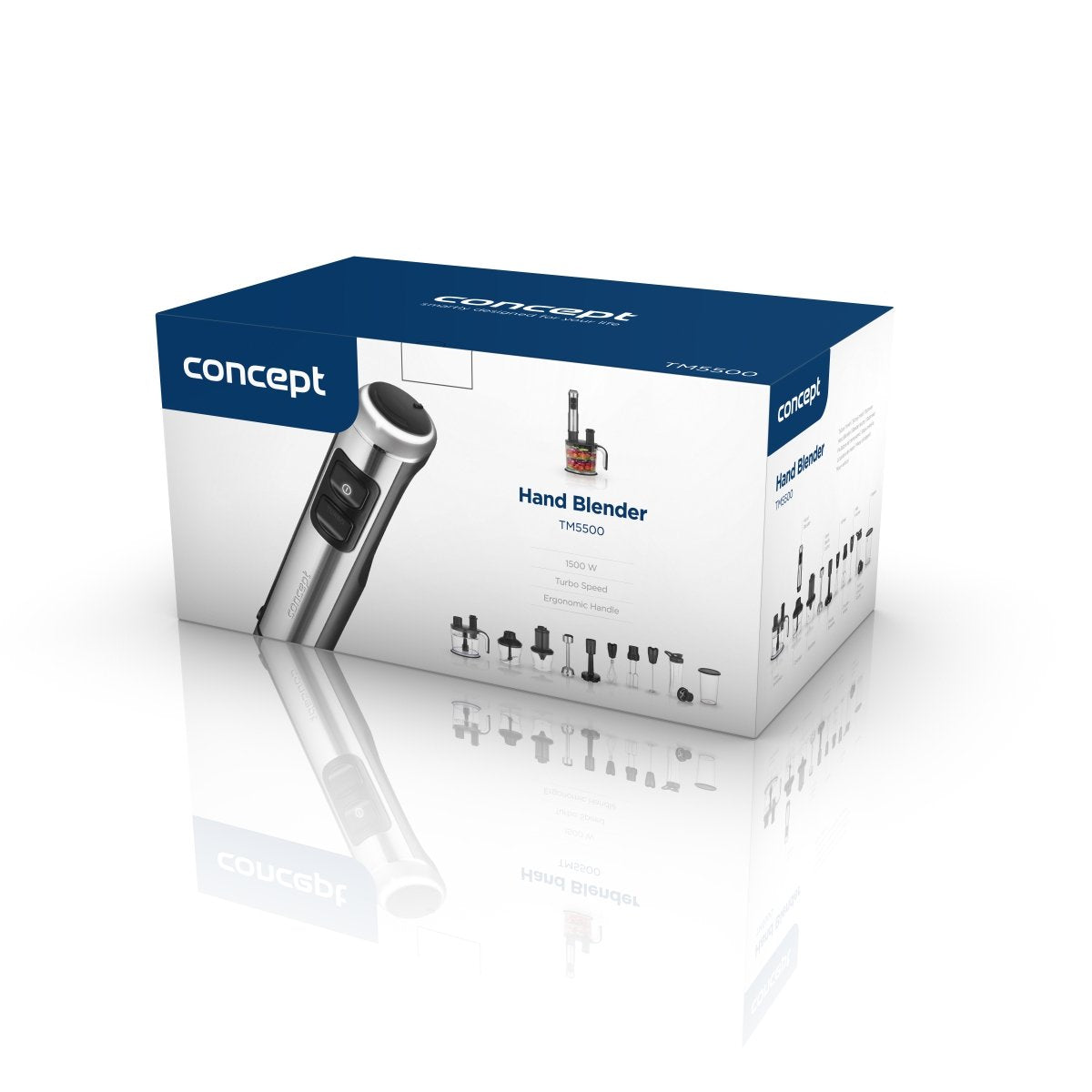 EAN 8595631020340 - Concept TM5500 licuadora 1,5 L Batidora de inmersión 1500 W Acero inoxidable imagen 28