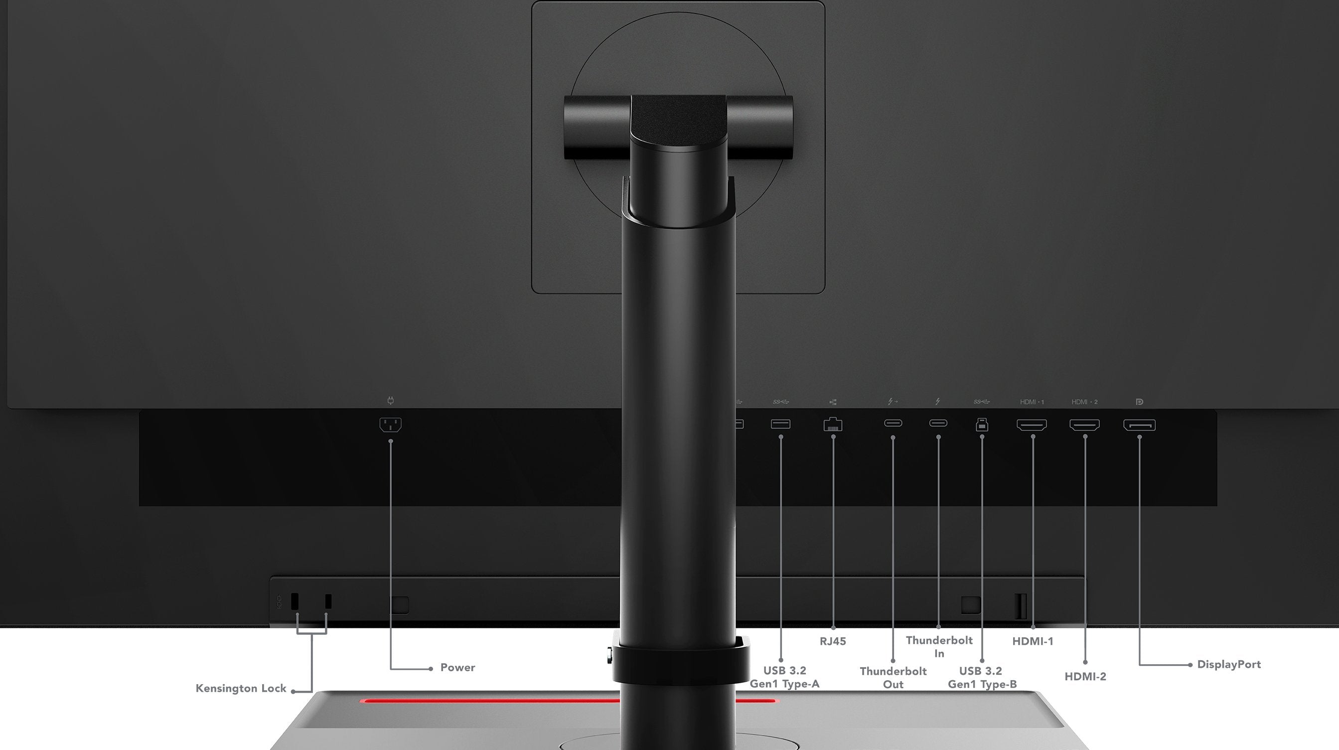 Monitor Lenovo Thinkvision P27u-20 (27") 3840x2160 Hdmi/Dp/Usb-C