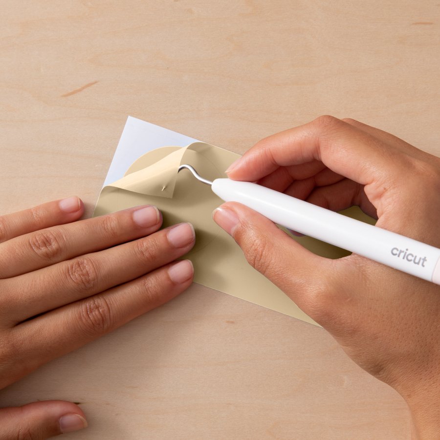 Cricut Joy Xtra Smart Vinyl Desmontable Negro, Oro, Blanco Mate