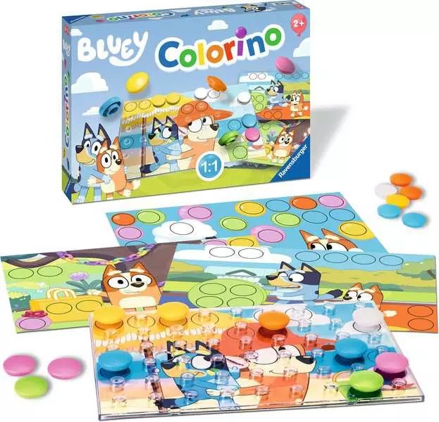 Ravensburger Bluey Colorino, Juego Educativo 22684