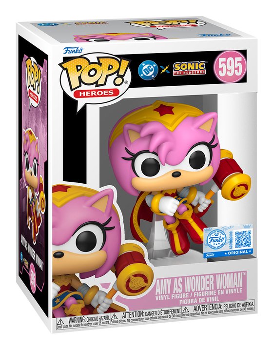 EAN 0889698889070 - FUNKO POP! Amy as Wonder Woman imagen 2
