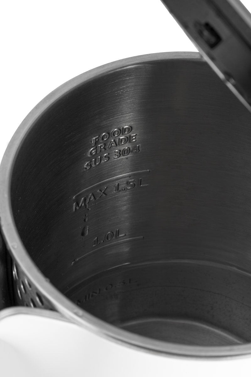 EAN 8595631010402 - Concept RK3300 tetera eléctrica 1,5 L 2200 W Blanco imagen 6