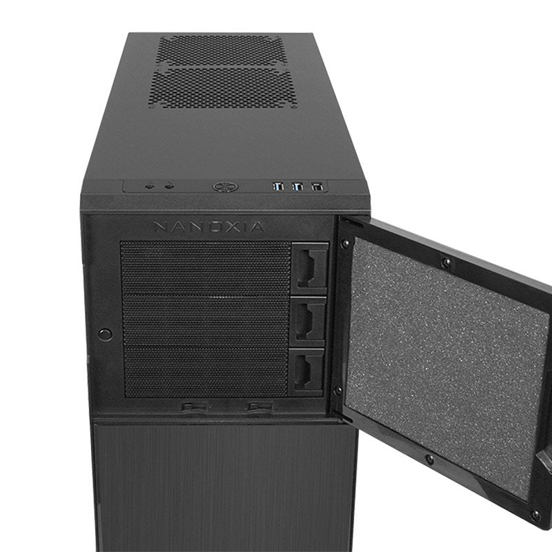 Caja Pc Nanoxia Deep Silence 3 Midi Tower Antracita Insonorizado