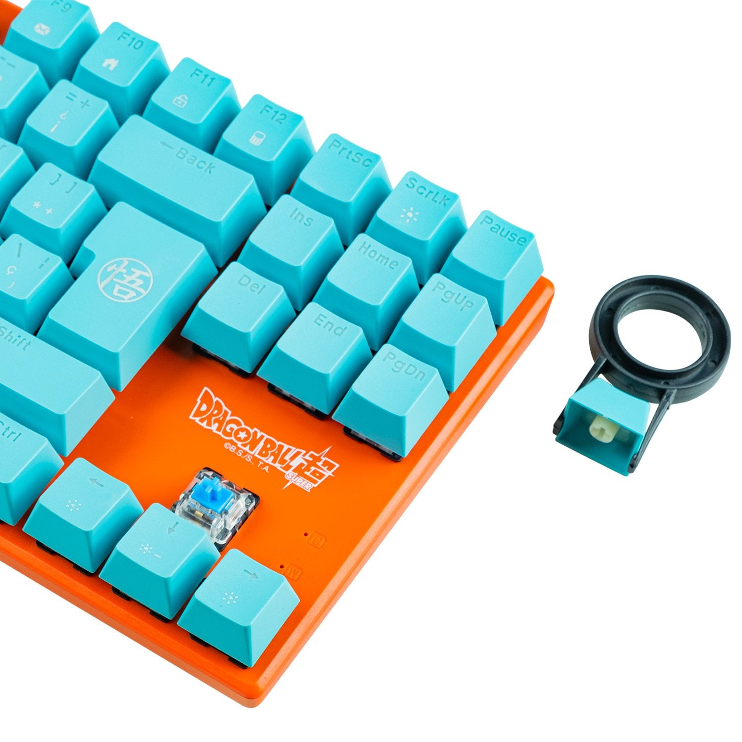 EAN 8436563093869 - Blade Gaming Dragon Ball Super teclado Juego USB QWERTY Azul, Naranja imagen 5
