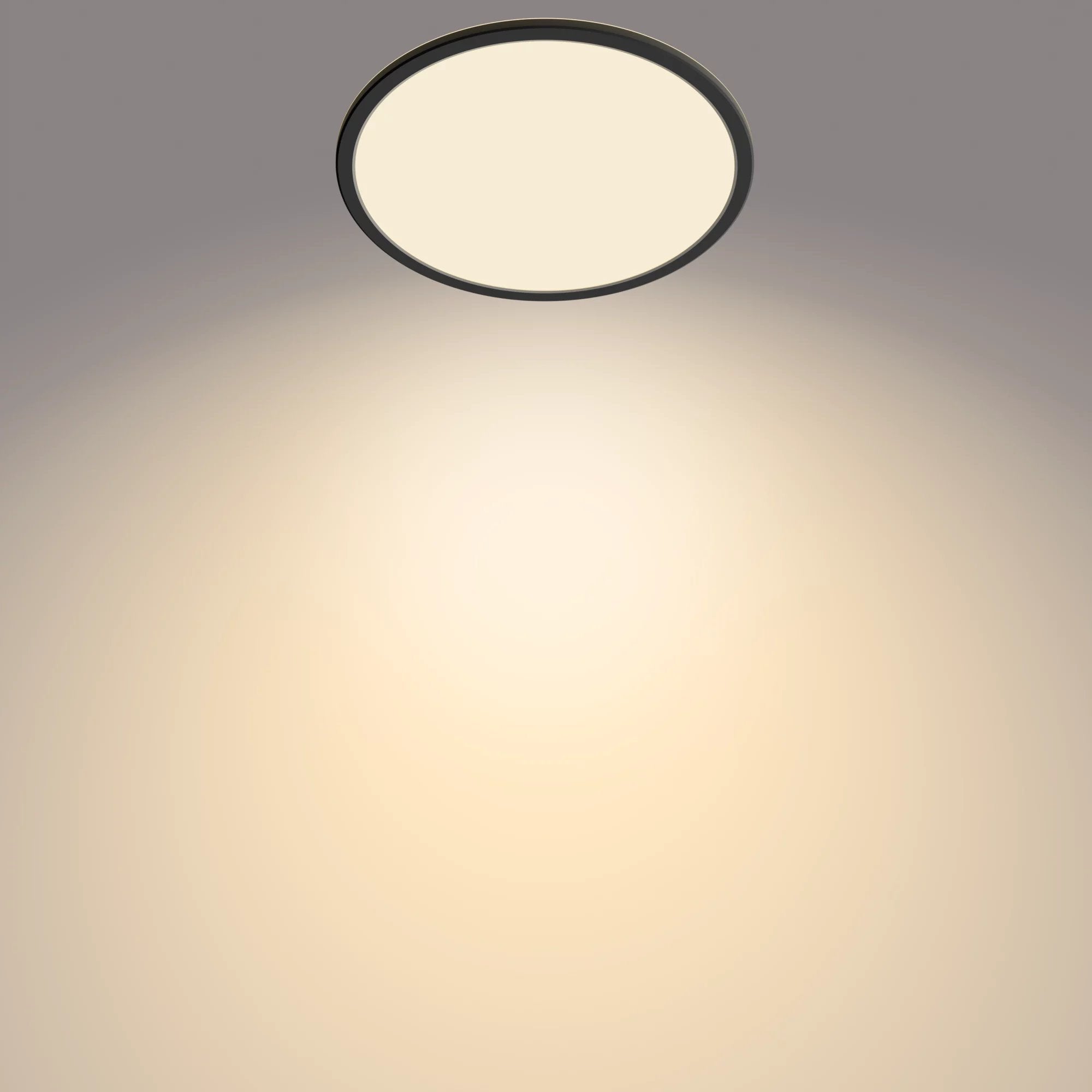 Philips Superslim 3in1 Led Leuchte Cl550 18w 2700k Ip44 Schw