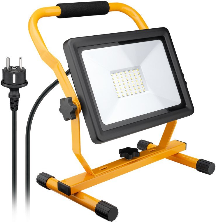 EAN 4040849499838 - Goobay 49983 Reflector Negro, Amarillo 50 W LED F imagen 5