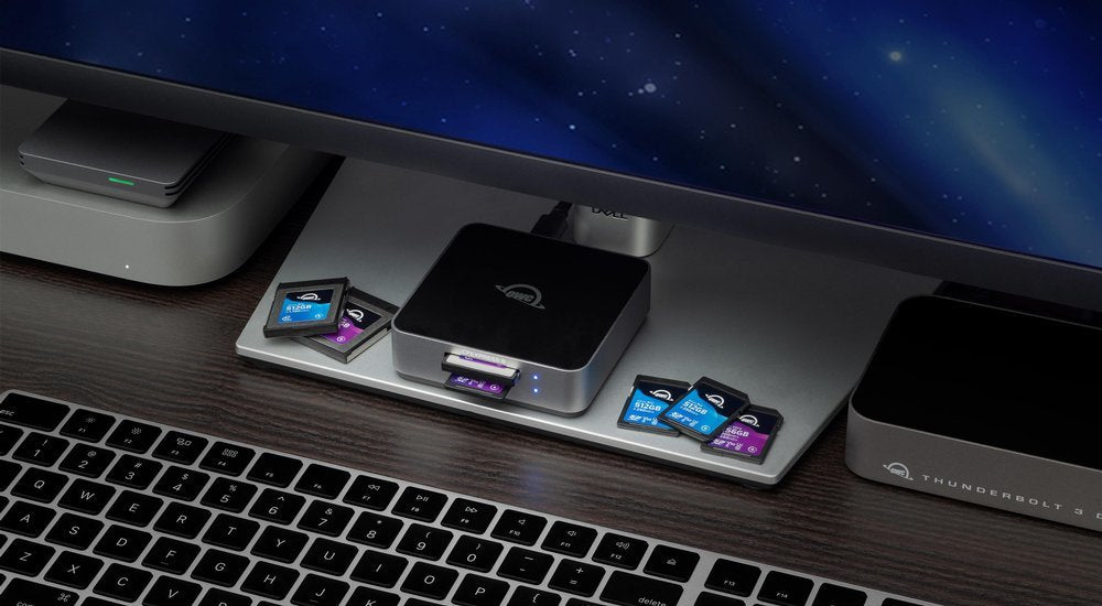 Lector De Tarjetas Owc Atlas Dual Cfexpress + Sd Card Card Reader Owctccfxbsdrdr