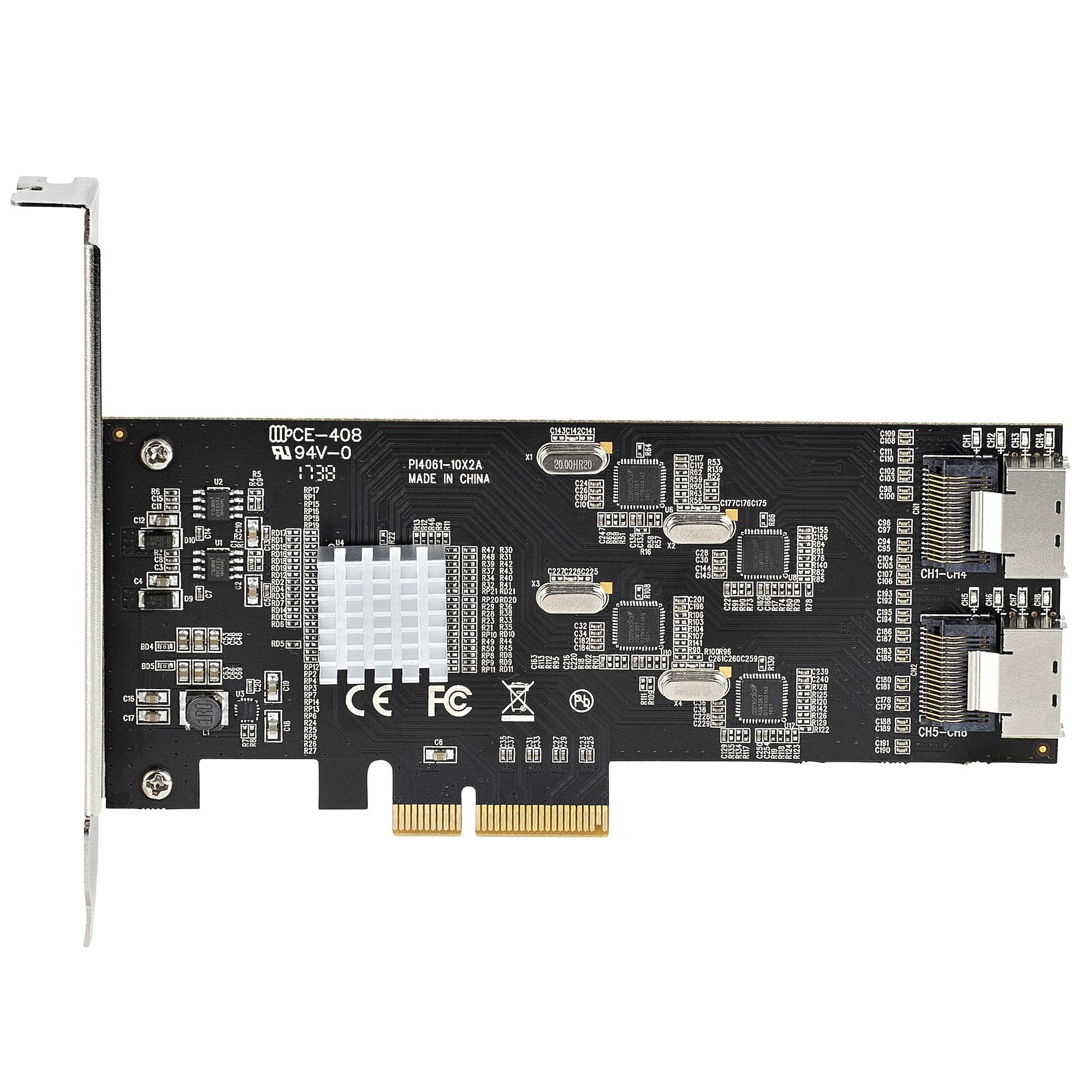 EAN 65030893275 - StarTech.com 8P6G-PCIE-SATA-CARD tarjeta y adaptador de interfaz Interno Mini-SAS imagen 2