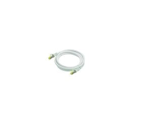 Python Cable De Red M. Cat.7 Rohcable Nylongefl. Weiss 1,5m