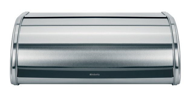 Bandeja Para Pan Con Tapa Enrollable Brabantia Acero Mate
