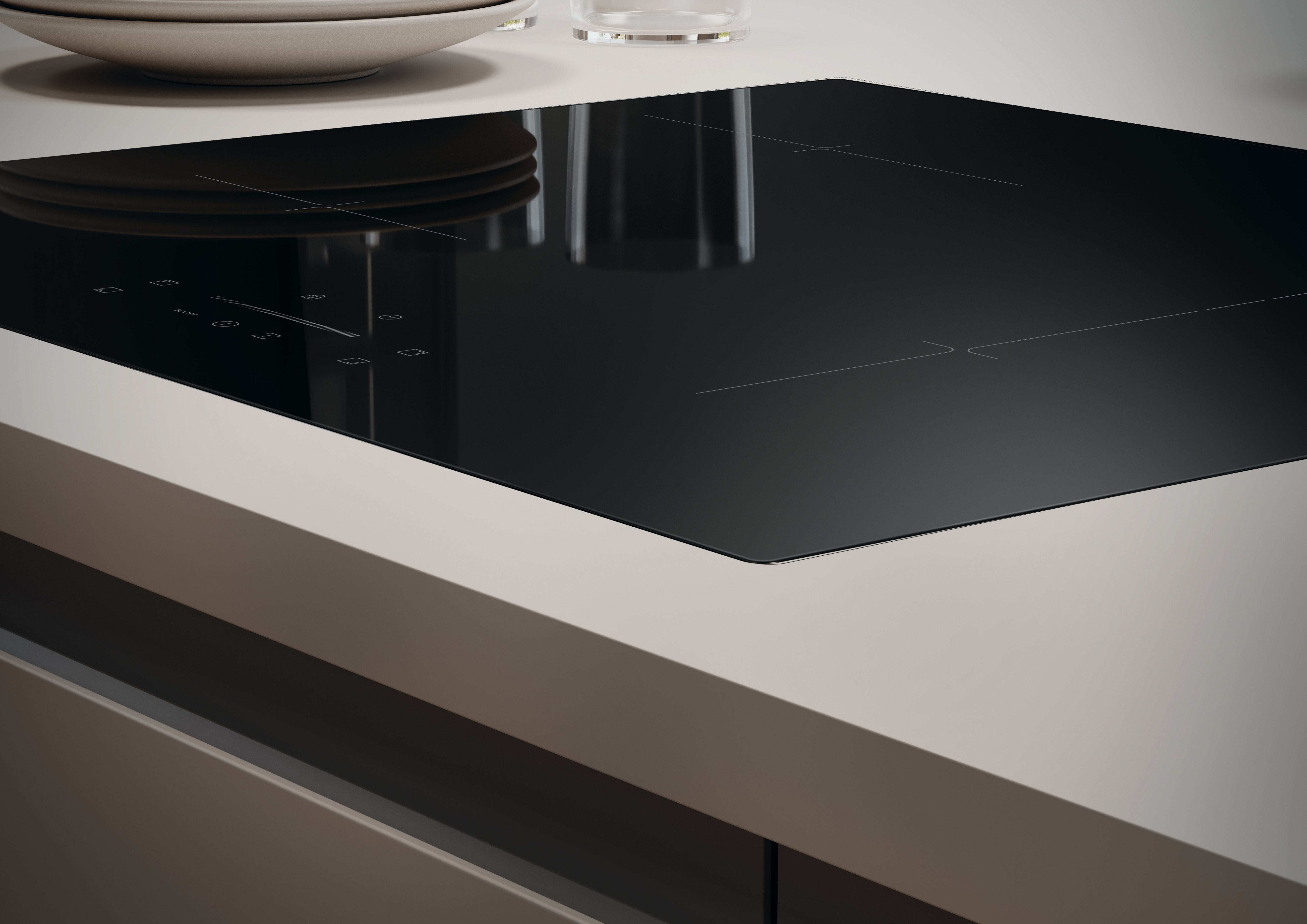 EAN 8059019042770 - Candy CTP6SC4/E1 Negro Integrado 59 cm Con placa de inducción 4 zona(s) Campana integrada imagen 7