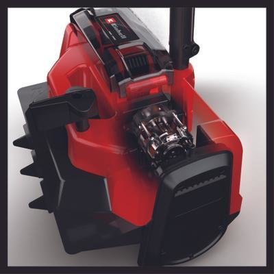 Einhell Power X-Cambio Inalámbrico Nieve 36/40 Li-Solo, 36 Volt (2x18v) Rojo/Negro, Sin Batería Y Cargador 3417011