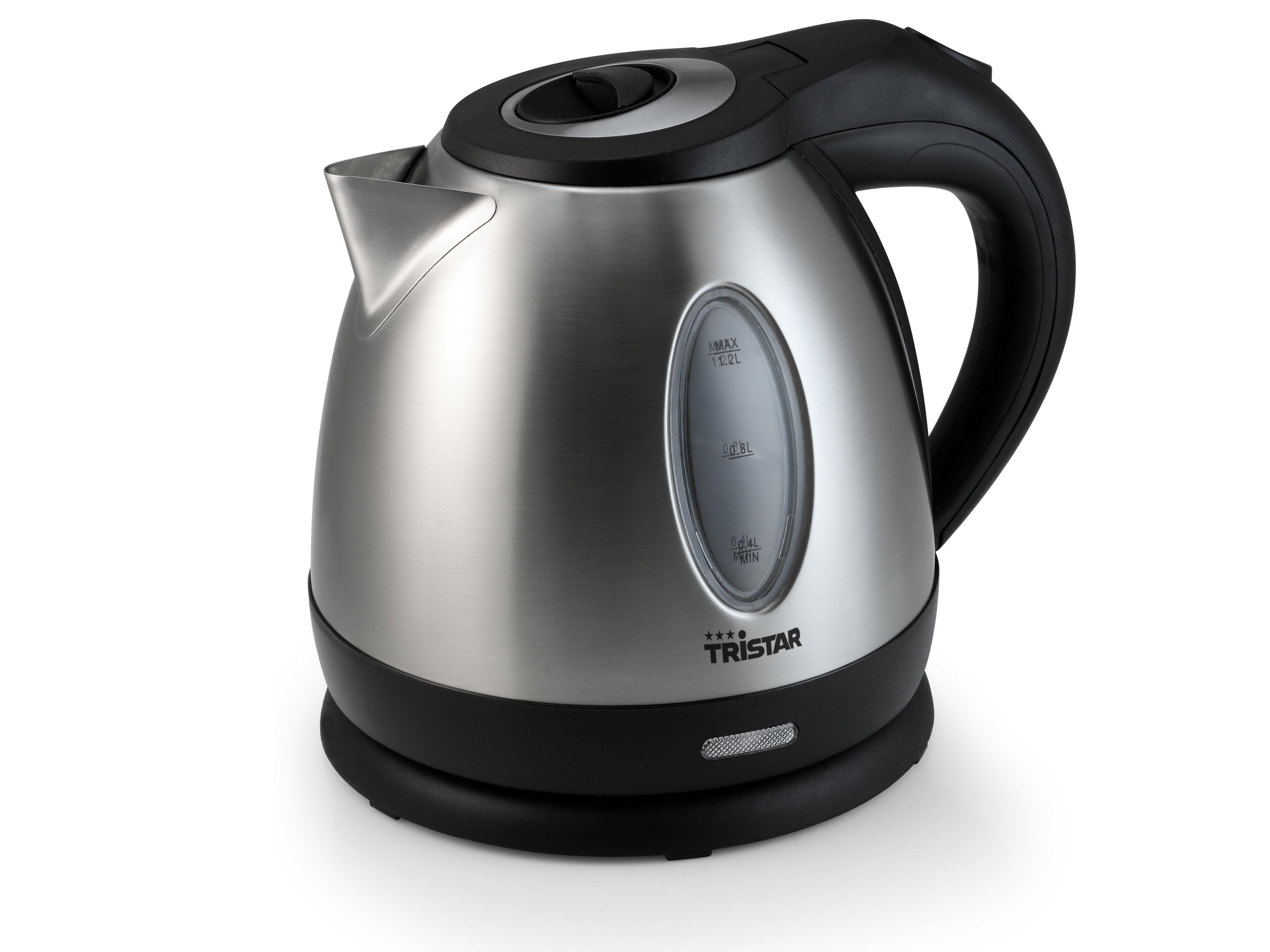 Hervidor Tristar Wk-1323 1500w 1.2l Carcasa Acero Inox Resistencia Oculta Base Giratoria 360º