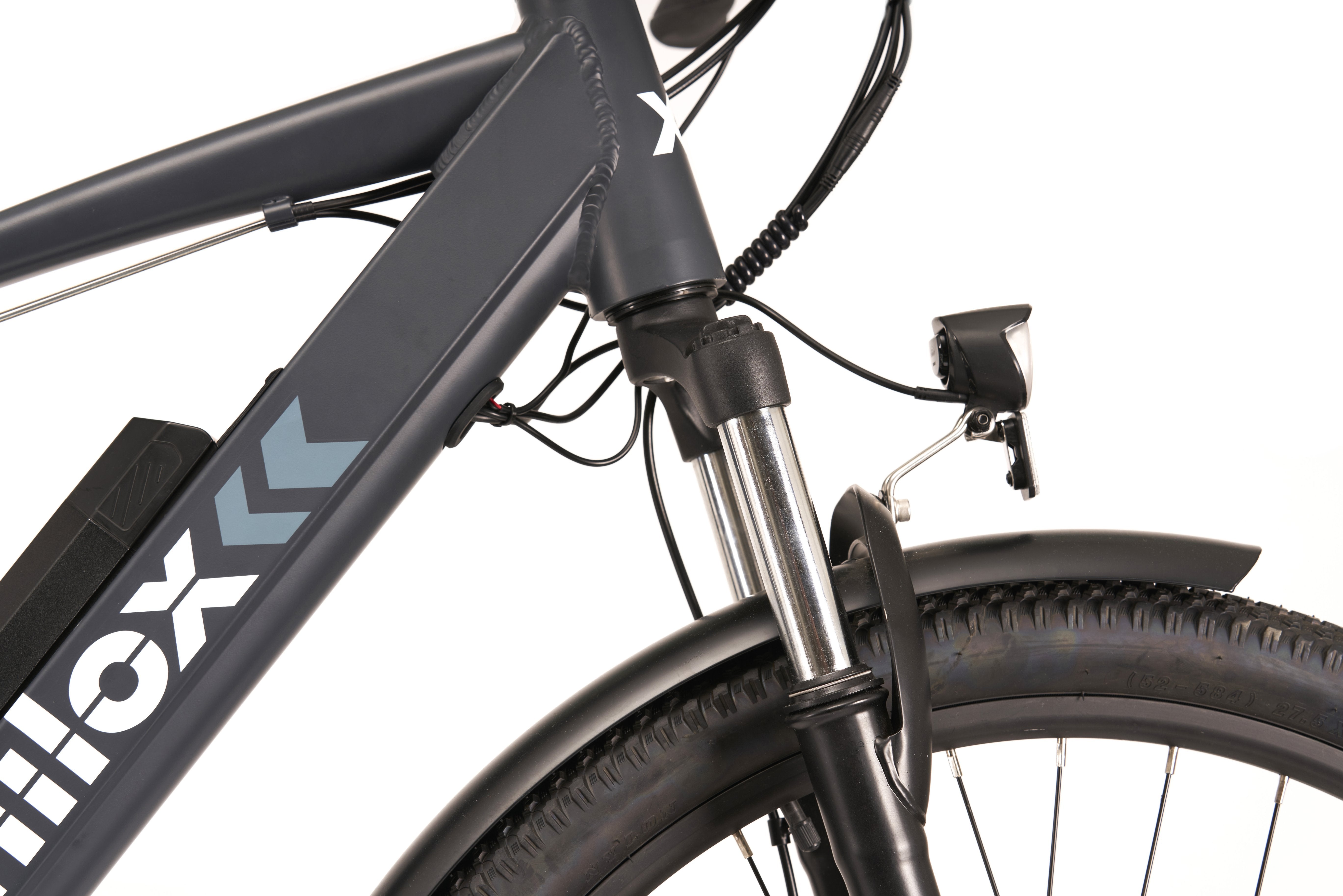 Nilox X7 Plus Negro, Gris Aluminio 69,8 Cm (27.5") 23 Kg Litio Bicicleta