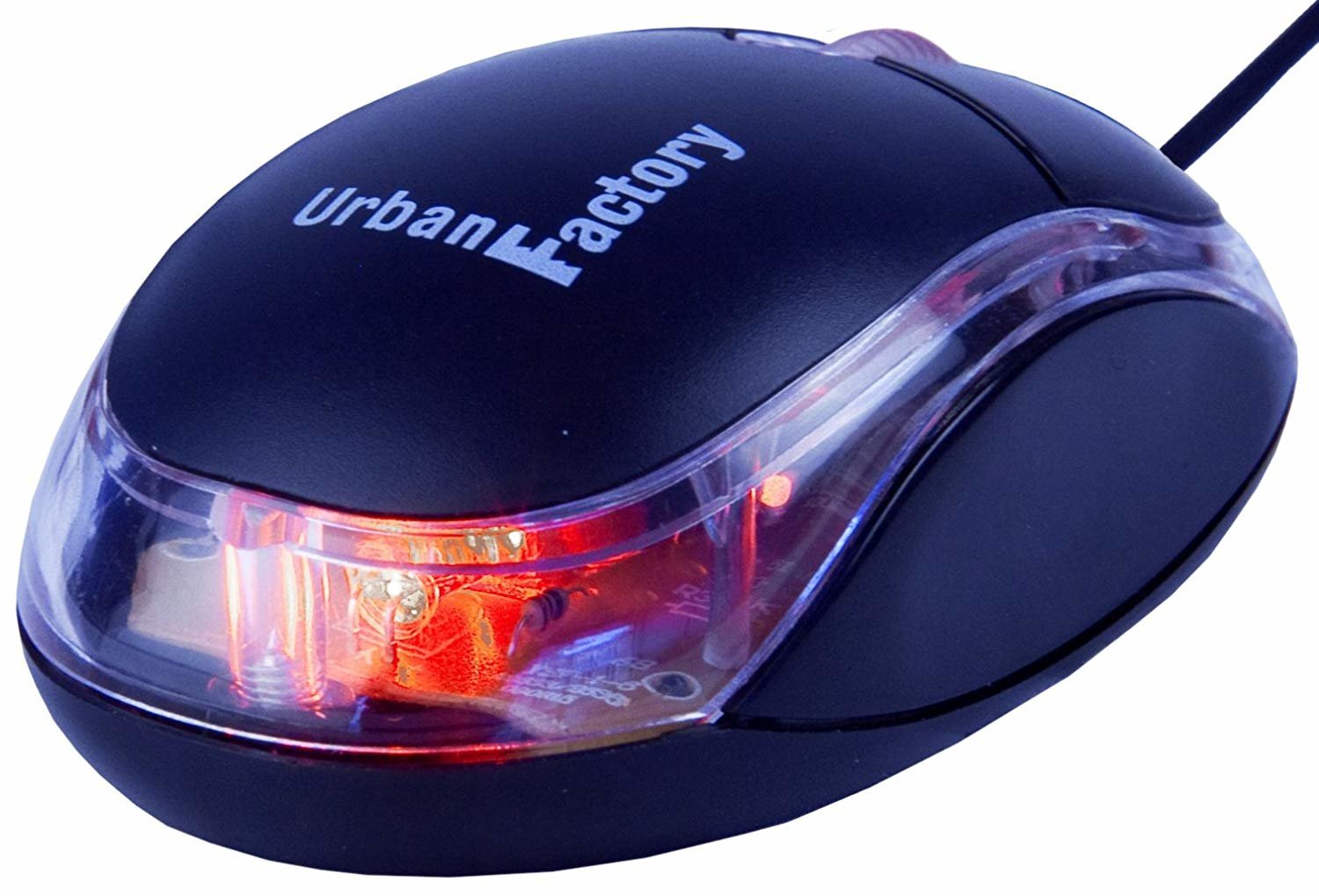 EAN 3760170841649 - Urban Factory BDM02UF ratón Ambidextro USB tipo A Óptico 800 DPI imagen 2