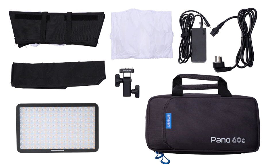 Amaran Pano 60c Kit Charcoal