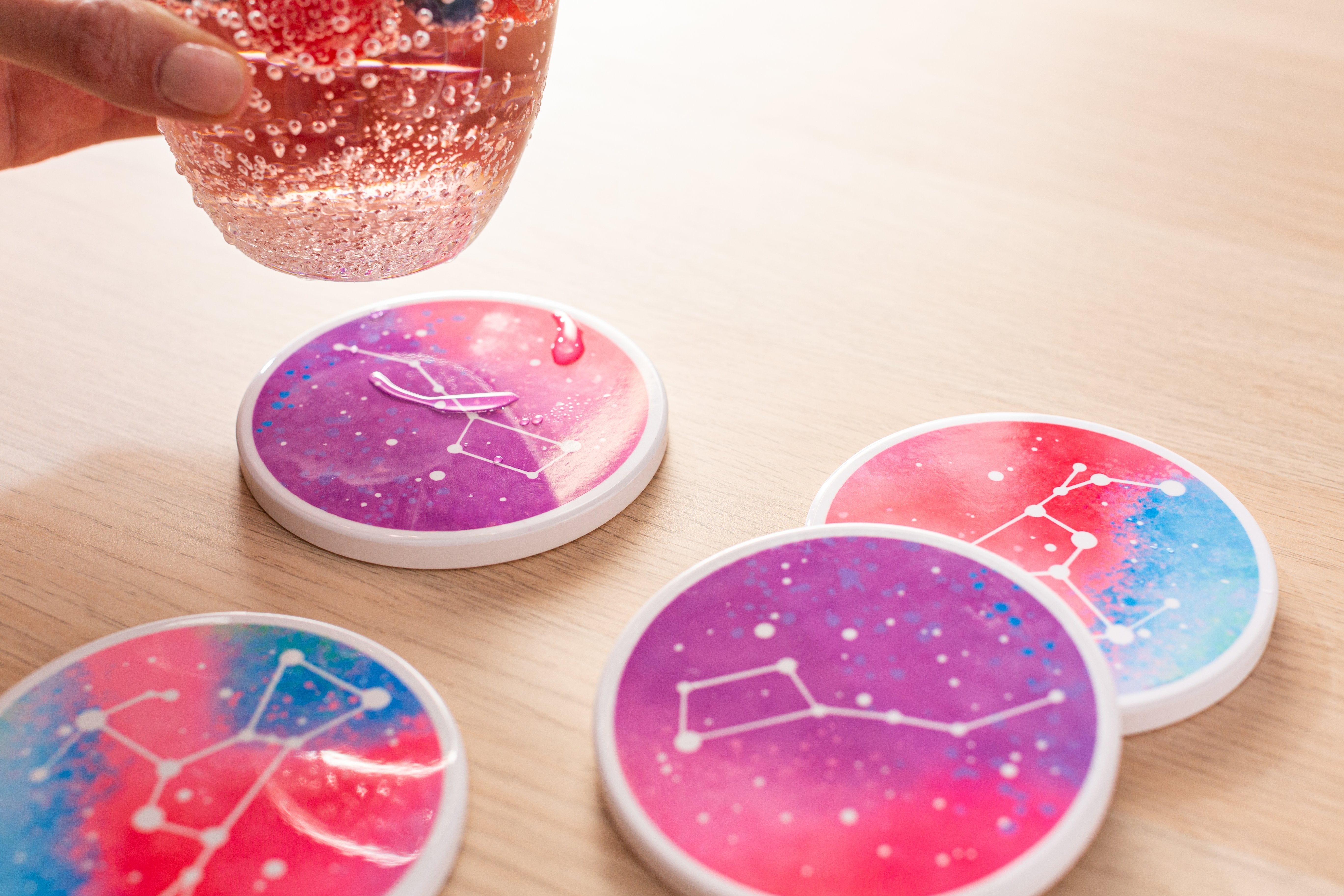 Cricut 2006582 Posavasos 4 Alrededor