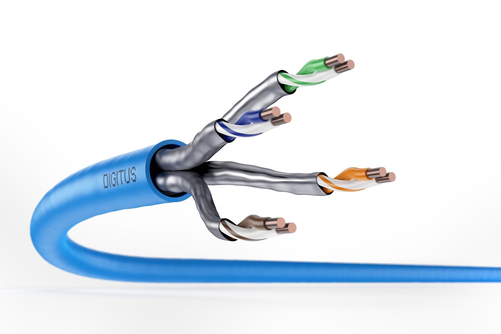 EAN 4016032344131 - Digitus DK-1624-A-VH-1 cable de red Azul 100 m Cat6a U/FTP (STP) imagen 2