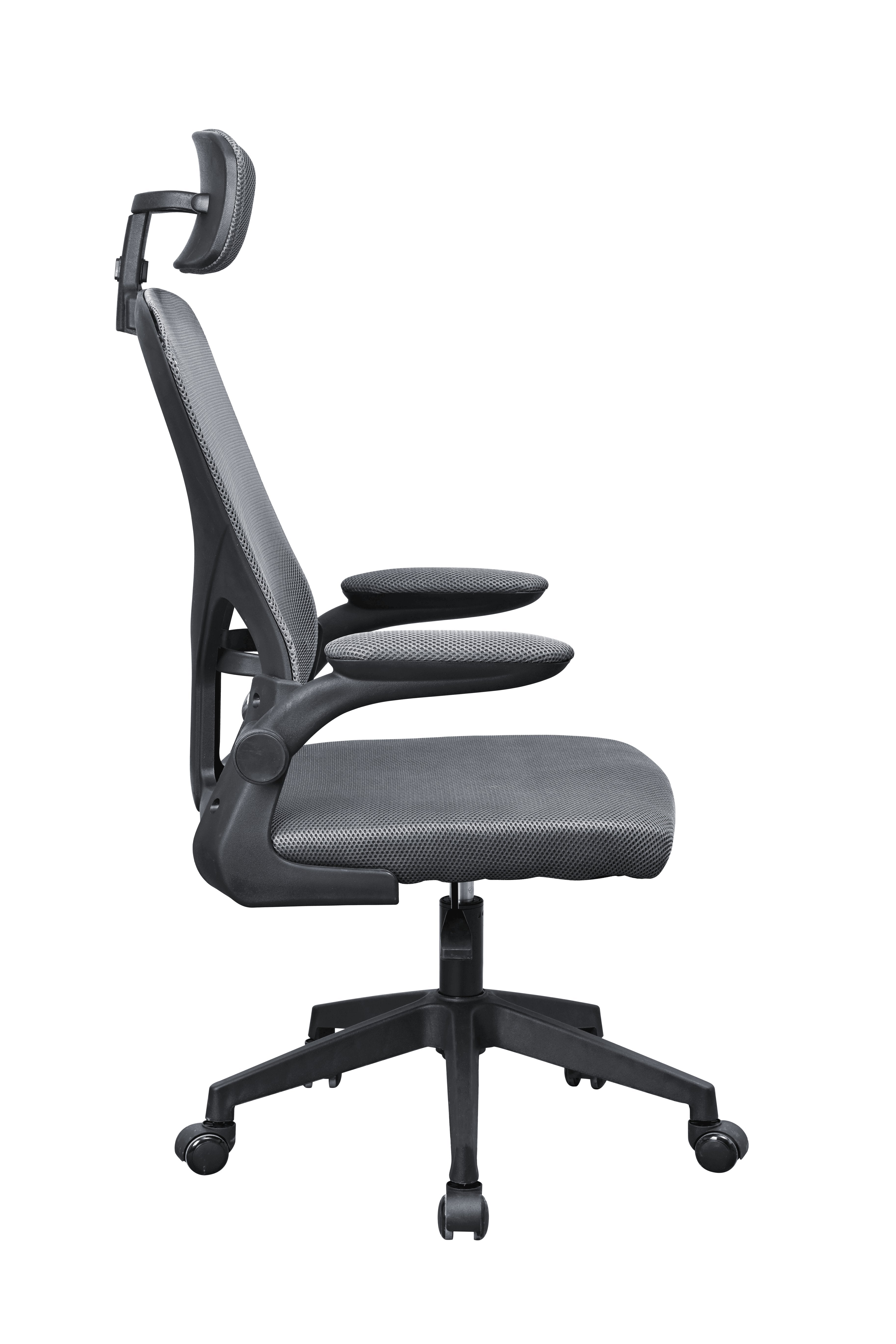 Silla Mgc-Ergo Plus Gris Mars Gaming Reposabrazos Plegables /Pistón Clase 3/ Soporte Lumbar Dinámico Adaptable/ Peso Máximo 120kg/ Malla Transpirable