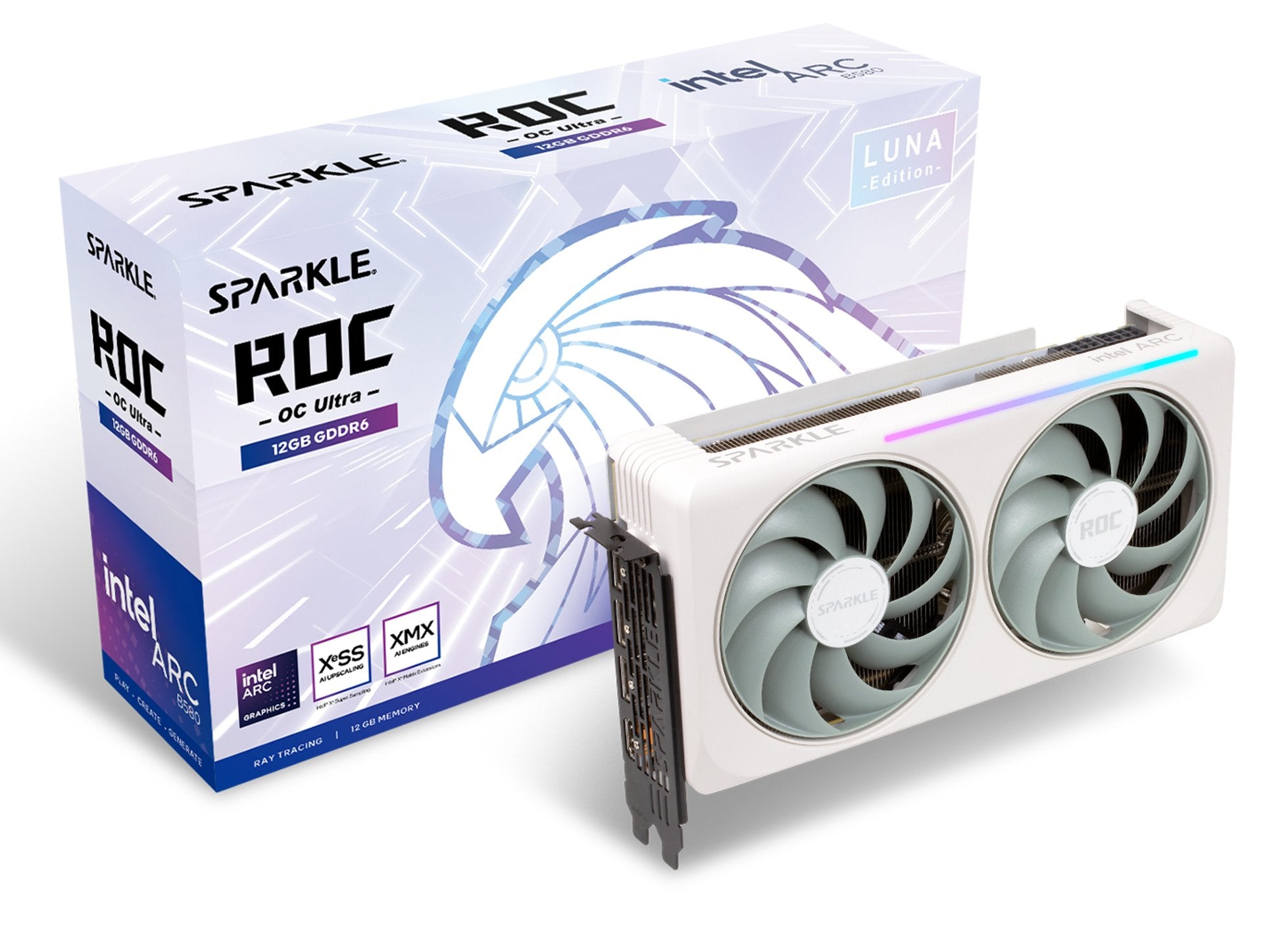 EAN 4711342291075 - Sparkle Technology B580 ROC Luna OC Ultra Intel Arc B580 12 GB GDDR6 imagen 8