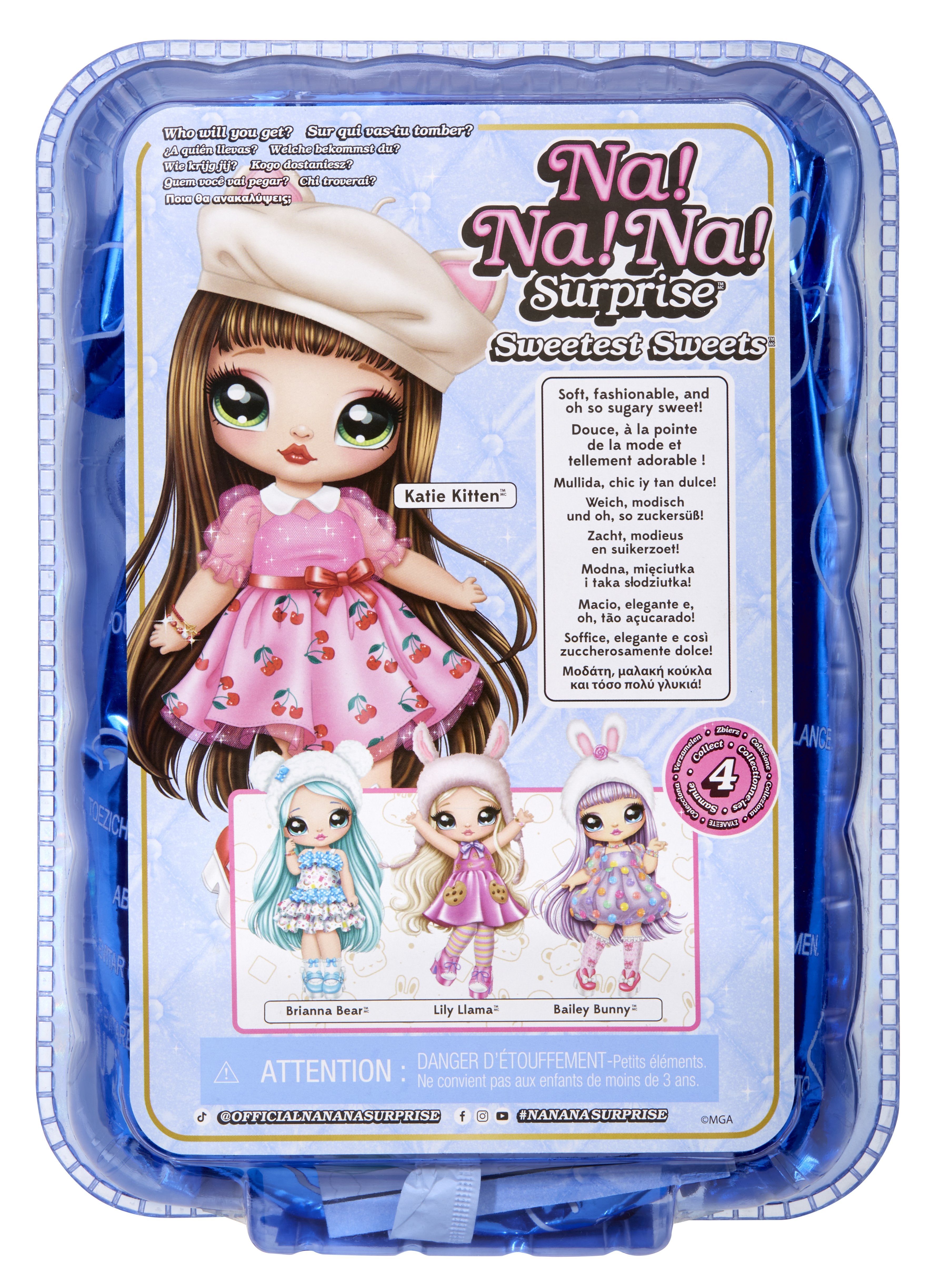 EAN 0035051120131 - Na! Na! Na! Surprise Sweetest Sweets - Brianna Bear imagen 7