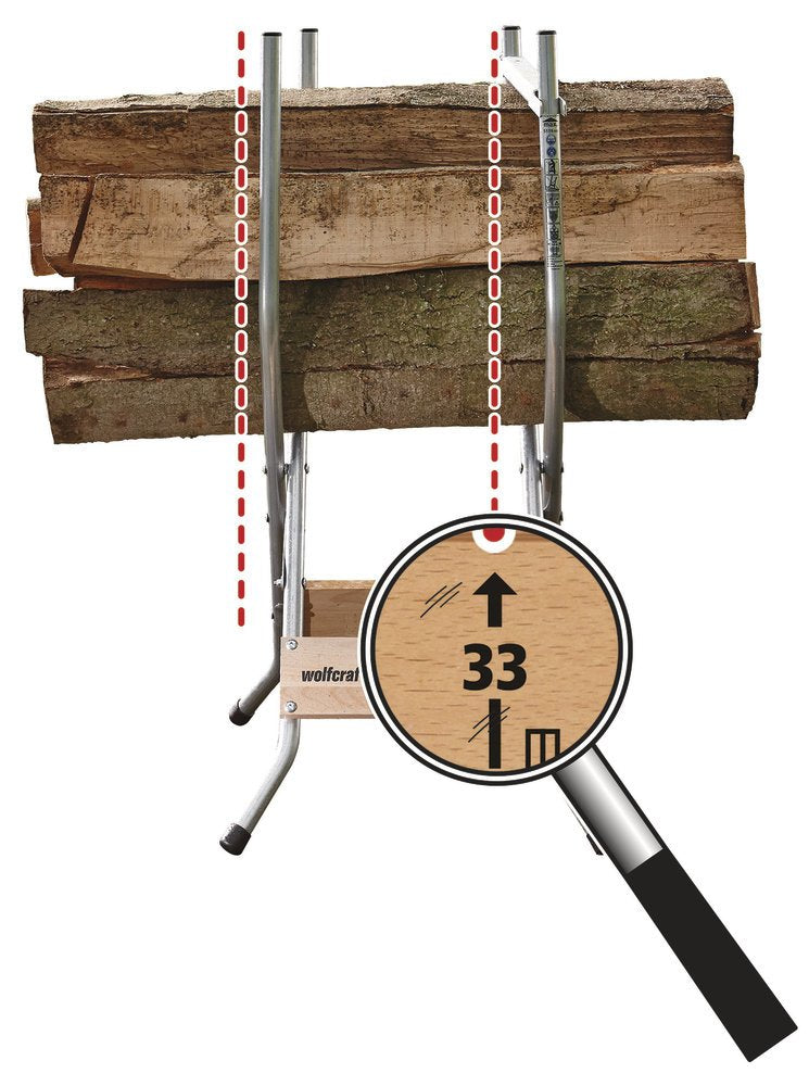 EAN 4006885511903 - wolfcraft GmbH 1 SB 60 Caballete para cortar leña imagen 12