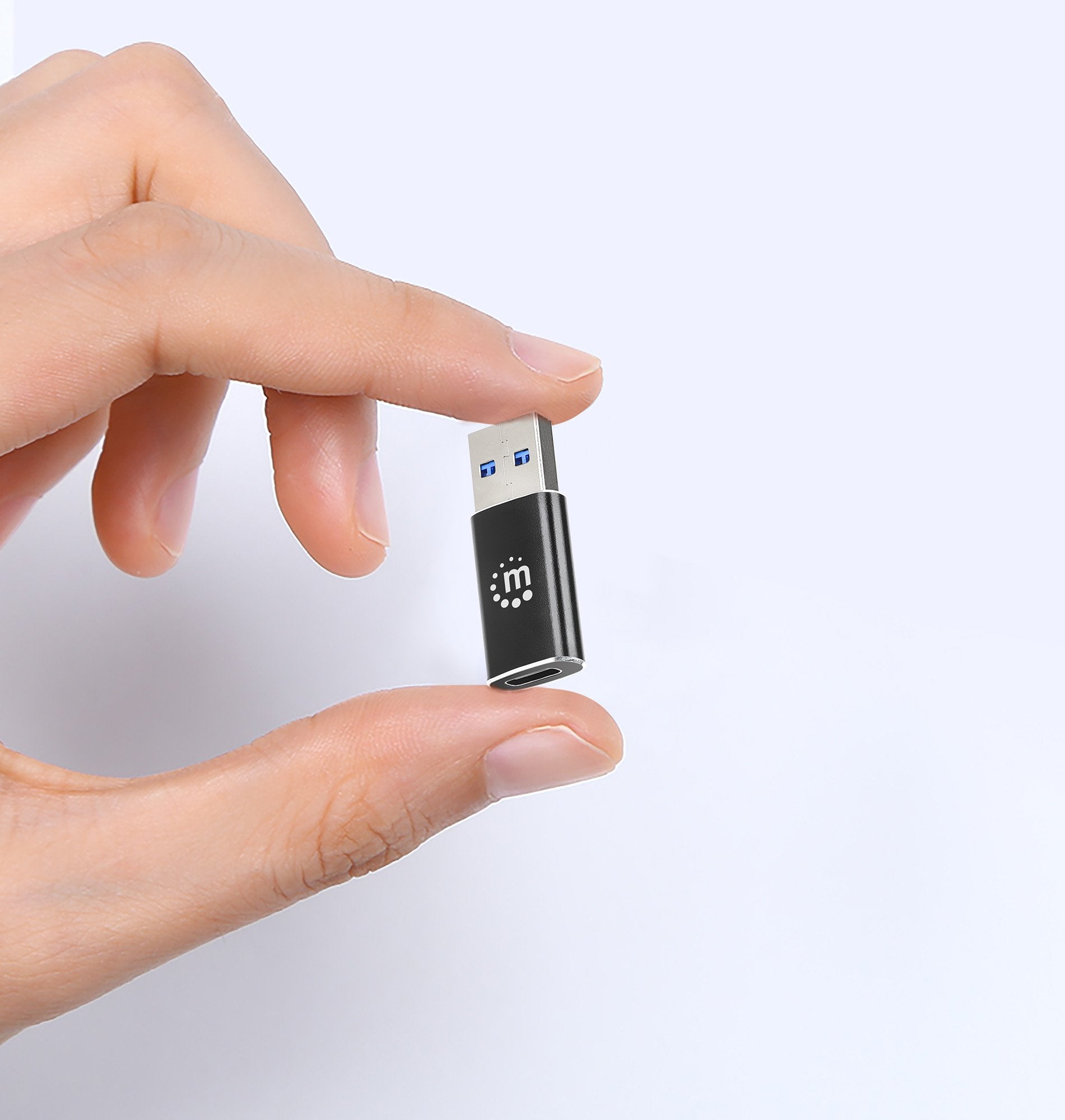 Manhattan Usb-A A Usb-C Adaptador Usb 3.2 Gen 2 10gbps