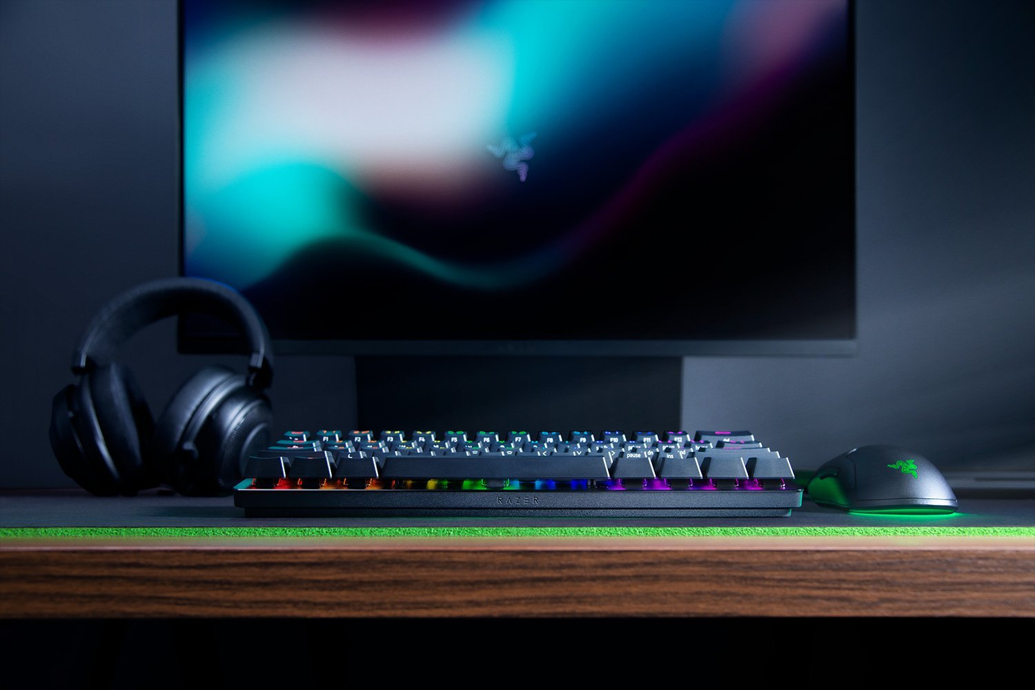 EAN 8886419348160 - Razer Huntsman Mini teclado Juego USB QWERTZ Alemán Negro imagen 3