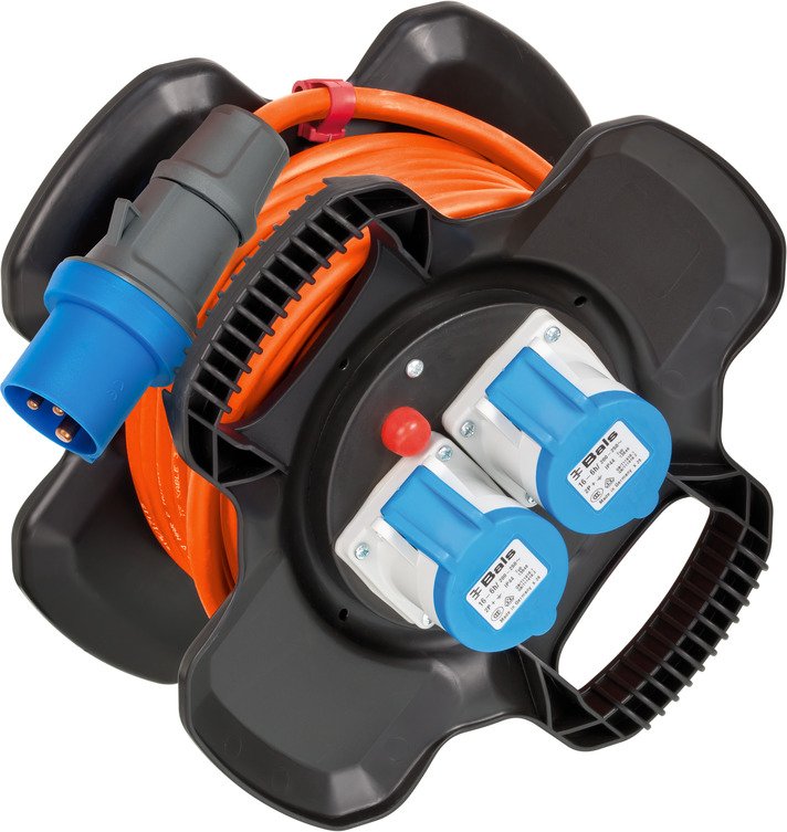 Carrete De Cable De Goma Brennenstuhl X-Gum Cee Ip44 10m Camping