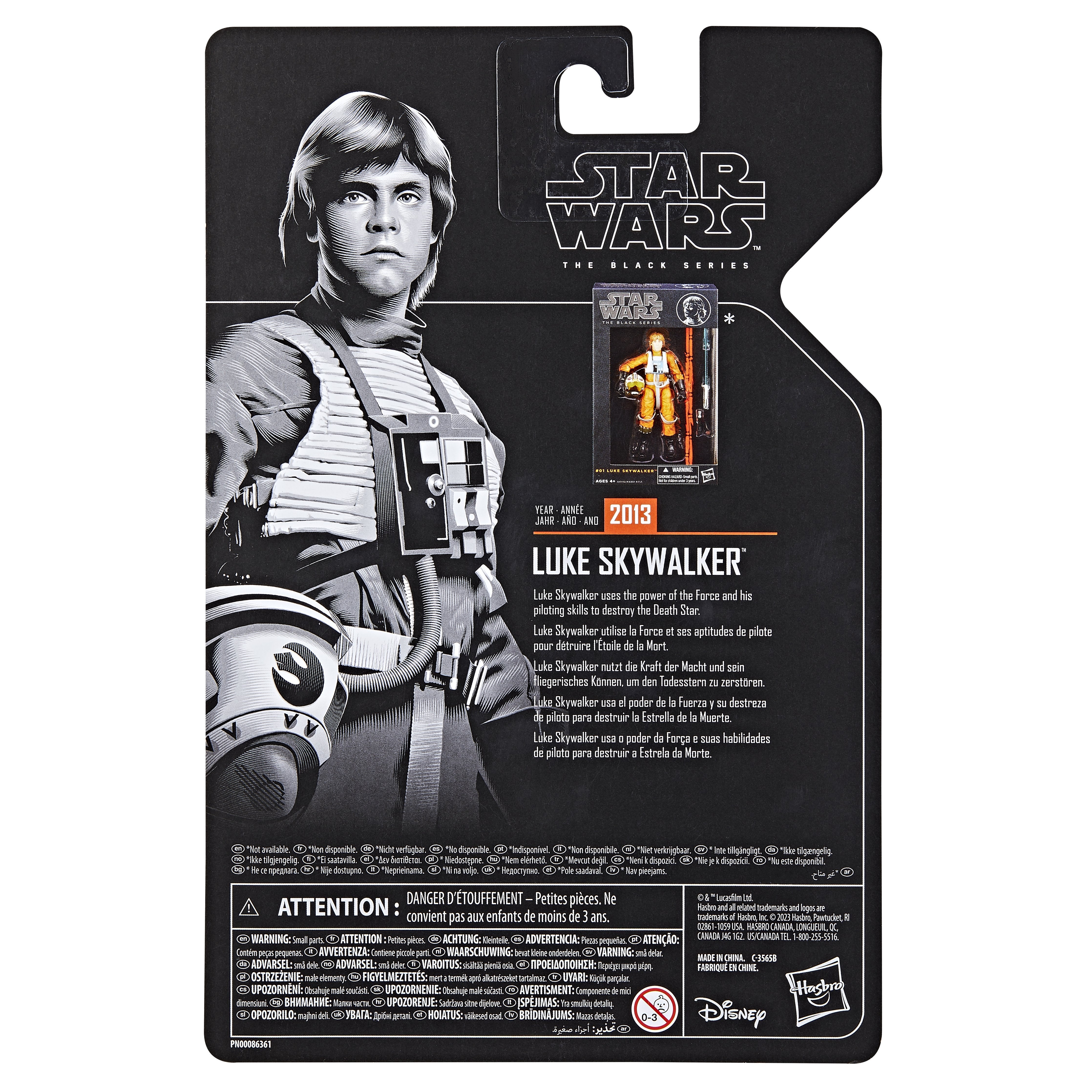 Figura Hasbro Star Wars The Black Series Luke Skywalker