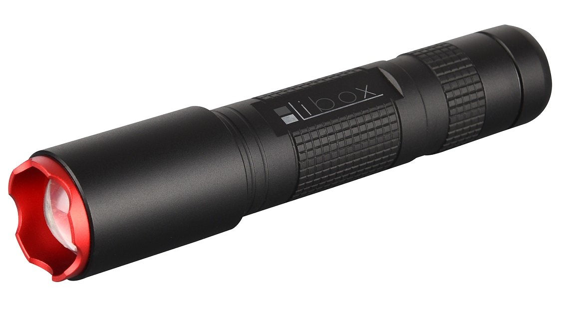 Linterna Libox Latarka Akumulatorowa Ultra Compact Lb0108 New Negro De Mano Led