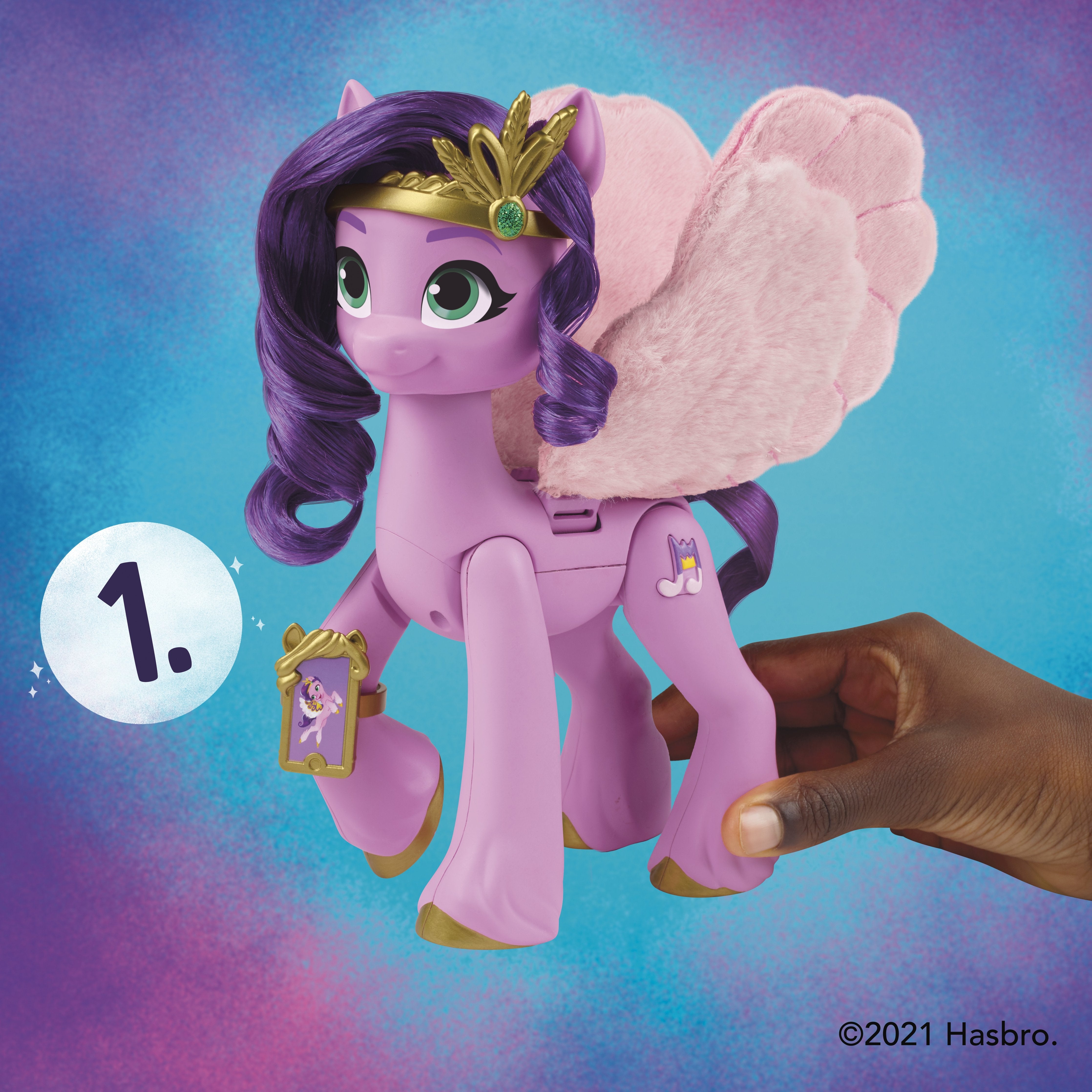 My Little Pony - A New Generation Musikstar Pipp Petals, Spielfigur Rosa/Lila