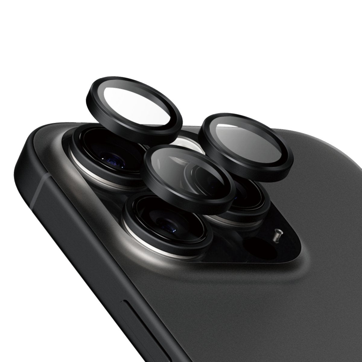 EAN 5715685002991 - PanzerGlass ® Hoops® Ceramic Camera Lens Protector iPhone 16 Pro | 16 Pro Max Protector de pantalla Apple imagen 1