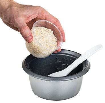 Russell Hobbs 27020-56 Arrocera 0,4 L 200 W Negro, Blanco