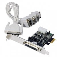Longshine Pcie 4x Alimentado En Serie Rs232c